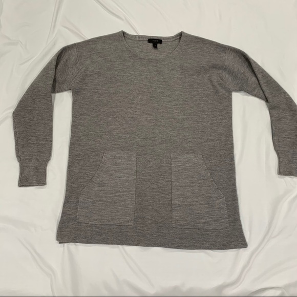 J. Crew Merino Wool Pocket Tunic - Picture 3 of 9